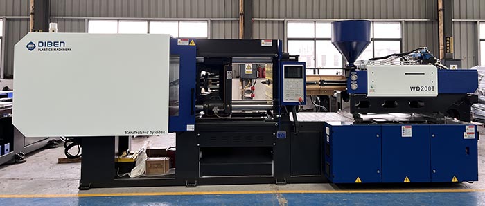 WD series central single cyliinder servo injection machine