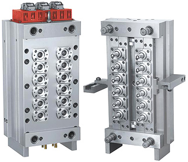 12 cavities hot runner PET preform injection mould