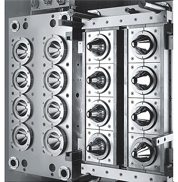 8 cavities valve gate PET preform mould